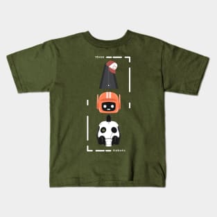 3 Robots Kids T-Shirt